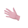 Перчатки M медицинские, нитриловые розовые 50 пар
